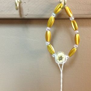 Deer antler bracelet with star