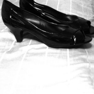 Size 10 peep toe heels