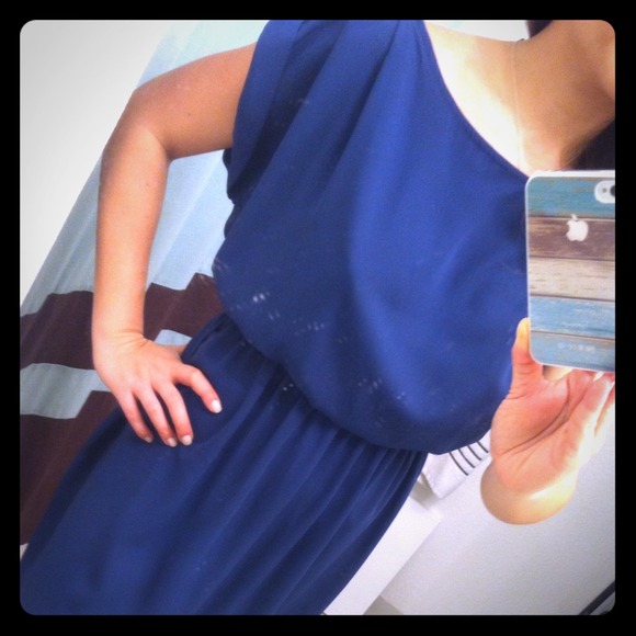 🐻🐻 sold🎈🎈Navy Blue Dress