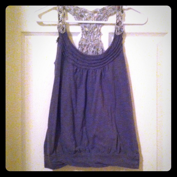 Floral Tank Top & Grey Shorts bundle!! :)