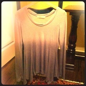 Long sleeved sweater top