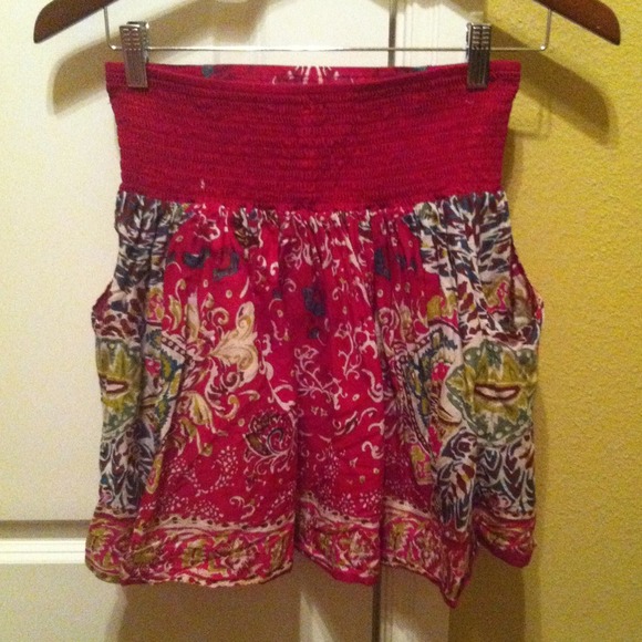 Pink skirt