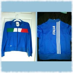 Adidas Italian soccer jacket