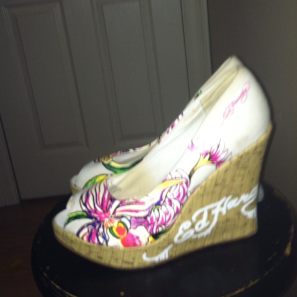 Ed hardy wedges