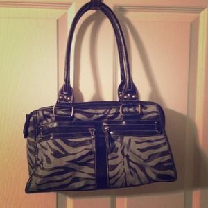 Bundle *reserved* Zebra purse!