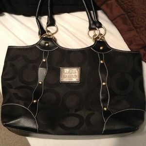 ❗Reduced Price❗Large coach purse black