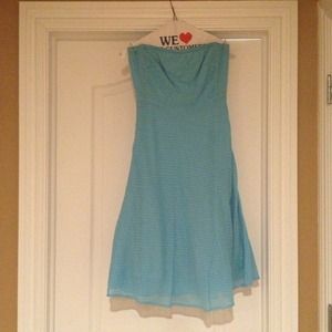 Light Blue Swiss Dot J.Crew Dress