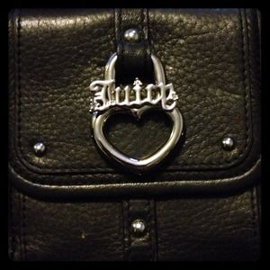 ❤Black leather Juicy Couture wallet❤