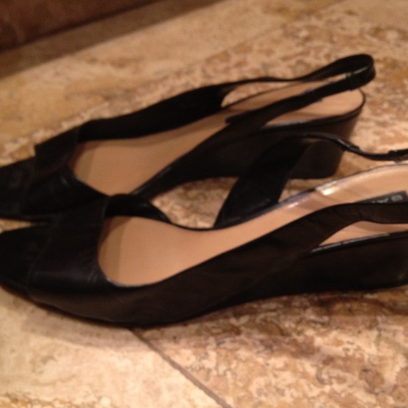 Nice black shoes.