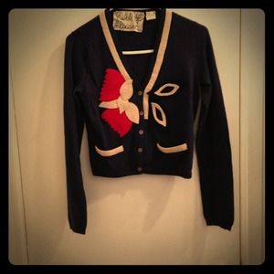 Vintage-inspired sweater.