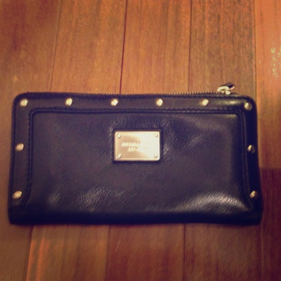 Michael Kors studded wallet