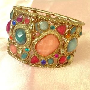 ***Reserved!!!!***multi colored stone bracelet. 🙋