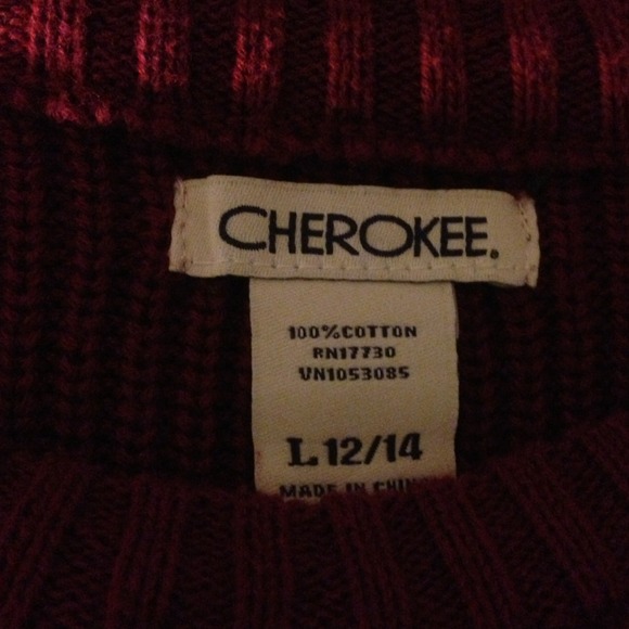 Red sweater. - Picture 2 of 2