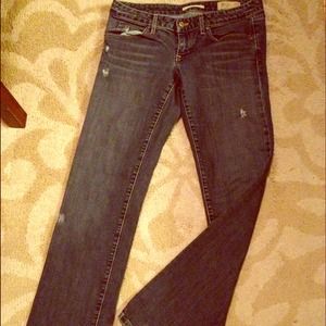 Gap jeans- straight leg sz 28/6