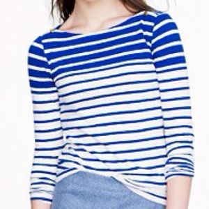 ❌SOLD IN BUNDLE J. Crew Painter Boatneck Tee