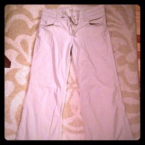 *Bundle for chel23* khaki pants, dress, orange top