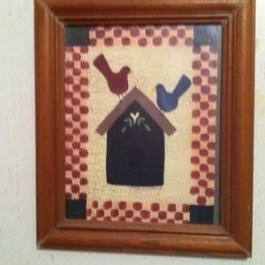 Framed picture country art