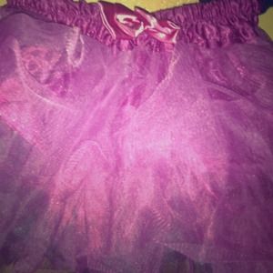 Pink and white tutu
