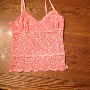 ⛔Bundled⛔make offer! Lace cami/tank from Bebe
