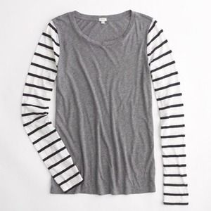 ❌SOLD IN BUNDLE J. Crew Vintage Cotton stripe Tee