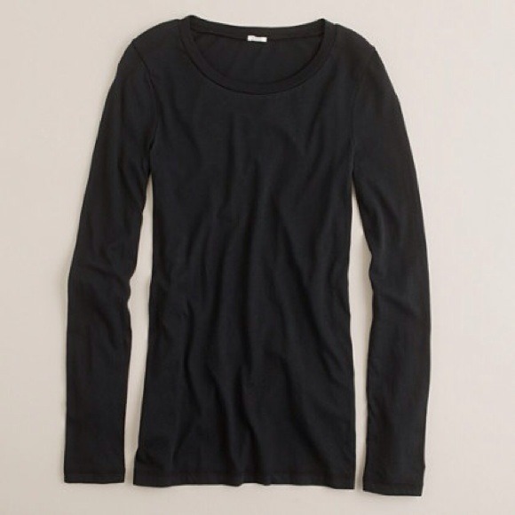 ❌SOLD IN BUNDLE J. Crew Tissue Long-Sleve Tee