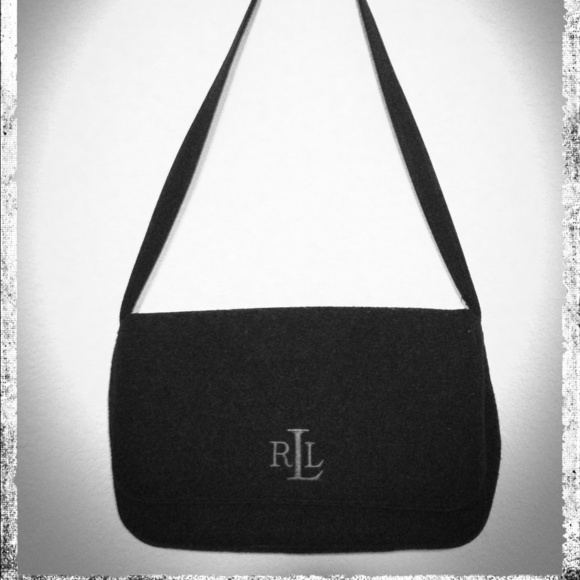 Ralph Lauren Charcoal Grey Purse