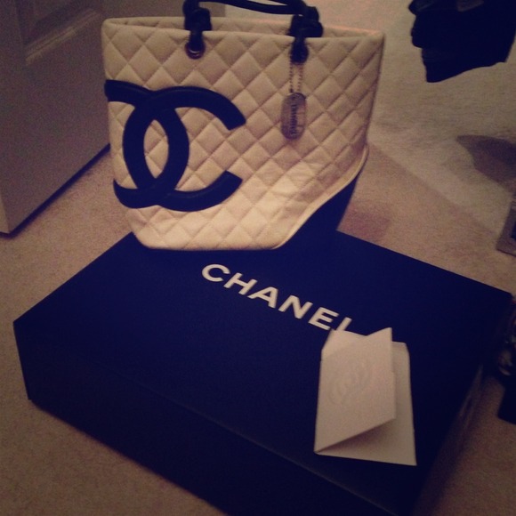 Chanel inspired Ligne Cambon Lambskin Bucket Bag