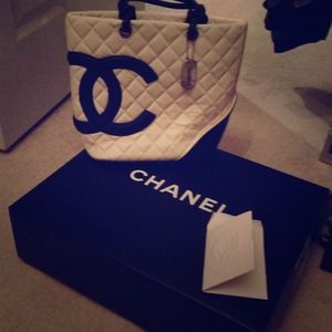 Chanel inspired Ligne Cambon Lambskin Bucket Bag