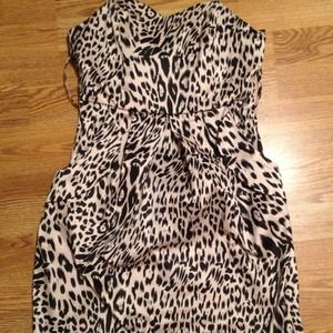 Leopard print dress