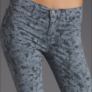 ❌SOLD J Brand Floral Skinny Twill