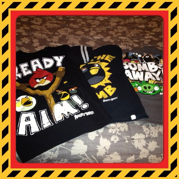 🐥Boys Angry Birds Tees🐥