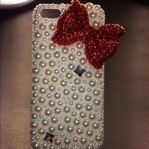 iPhone 5 Cover With Cute Red Bow