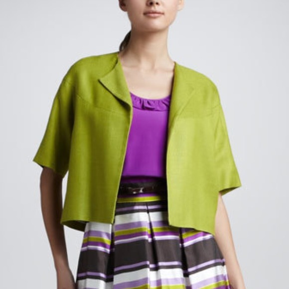 ⬇Sale⬇Kate Spade NY "Micah" Cropped Jacket SZ6 - Picture 1 of 2