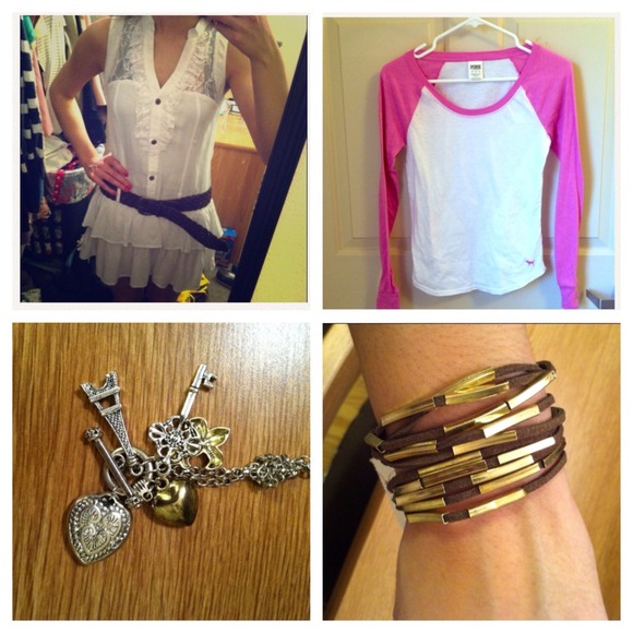 Dress shirt & jewelry bundle