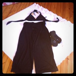 Sheer Beach Pants (Bathing Suit Cover).