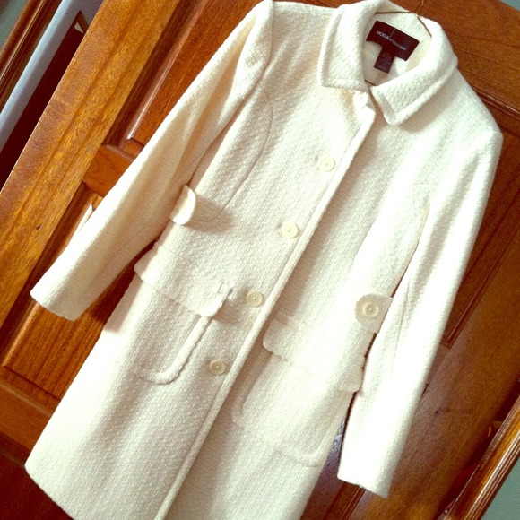 Cream coat