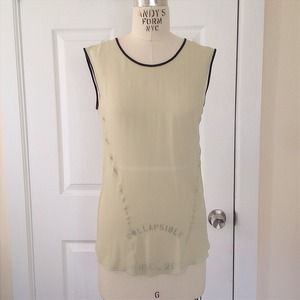 Helmut Lang sheer tank