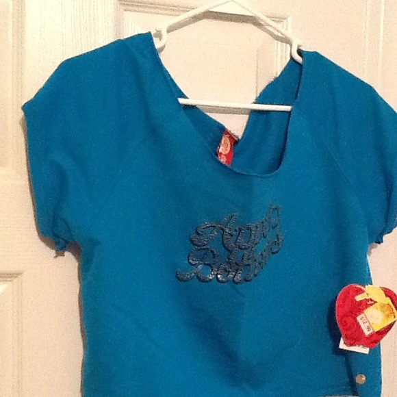 Apple bottom shirt with brown Arden b jacket