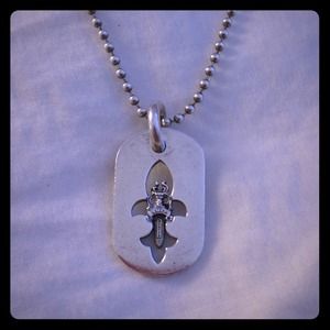 SOLD!! 100% authentic Chrome Hearts mini dog tag