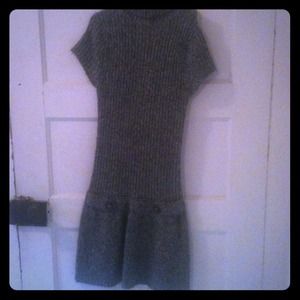 Grey Sweater Dress