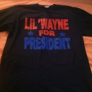 Lil Wayne for president t shirt