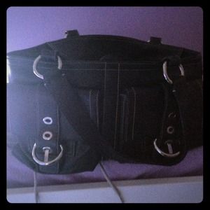 Coach leather shoulder bag