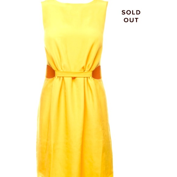 Daffodil Dress!  Runs small more like a large.