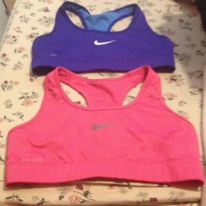 Nike dri fit spots bras
