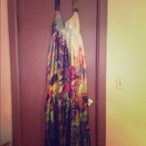 Silk Maxi Dress