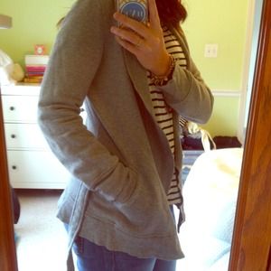 ***SOLD***Belted cardigan sweatshirt