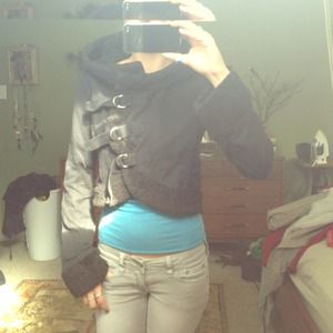 SOLD Rag doll crop jacket