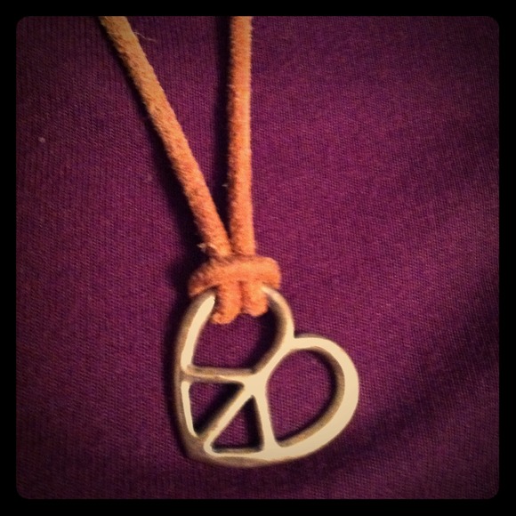 James Avery Peace-Heart Necklace
