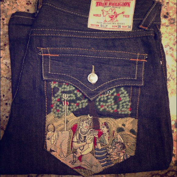True religion men's jeans!