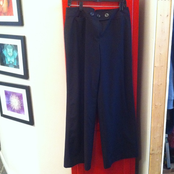Ann Taylor Loft "Julie" fit size 10 black pants